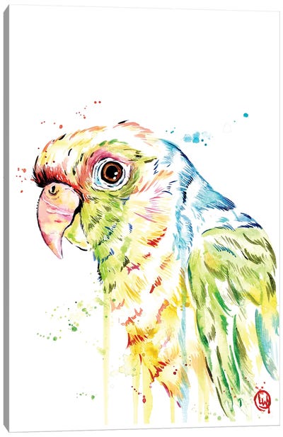 Parrot Canvas Art Print - Parrot Art