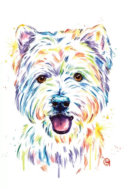 Terriers: Westie by Lisa Whitehouse