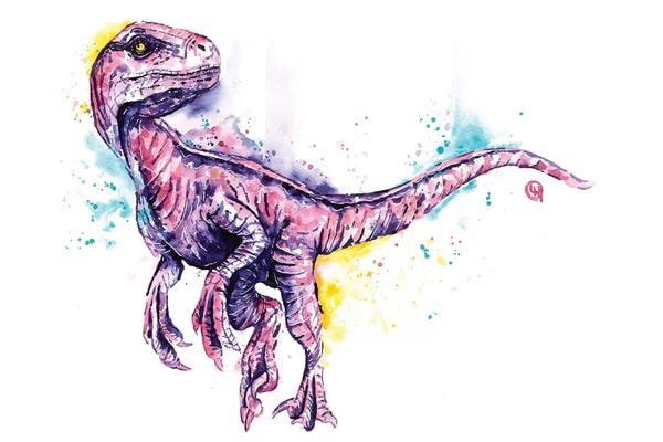 Kids Dinosaur Art: Blue the Raptor by Lisa Whitehouse