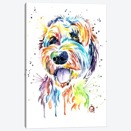 Doodle Of A Doodle Canvas Print #LWH11} by Lisa Whitehouse Canvas Art Print