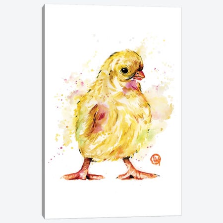 Chick Canvas Print #LWH120} by Lisa Whitehouse Canvas Art