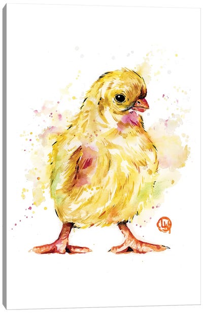 Chick Canvas Art Print - Lisa Whitehouse