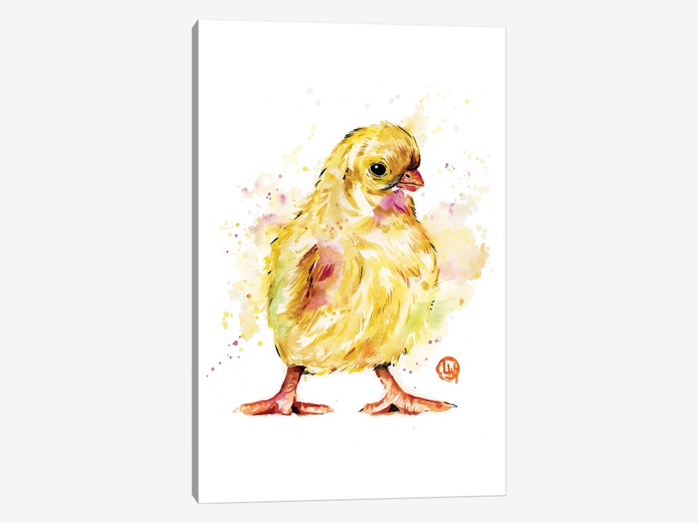 Chick by Lisa Whitehouse 1-piece Canvas Artwork