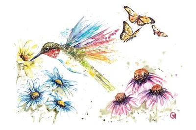 Slylvias Garden by Lisa Whitehouse canvas print