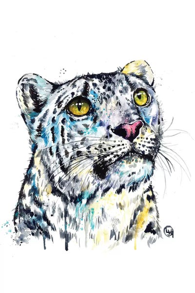 Leopards: Snow Leopard by Lisa Whitehouse