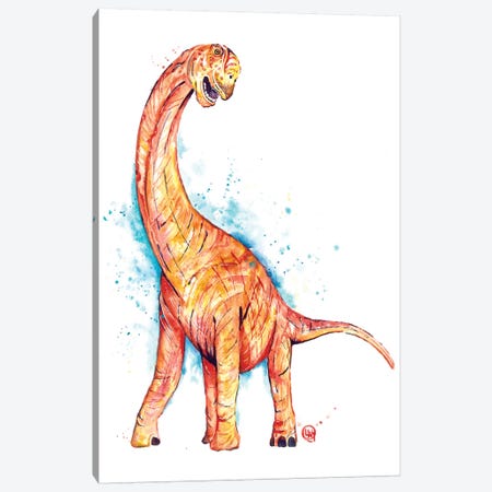 Long Neck Canvas Print #LWH136} by Lisa Whitehouse Canvas Wall Art
