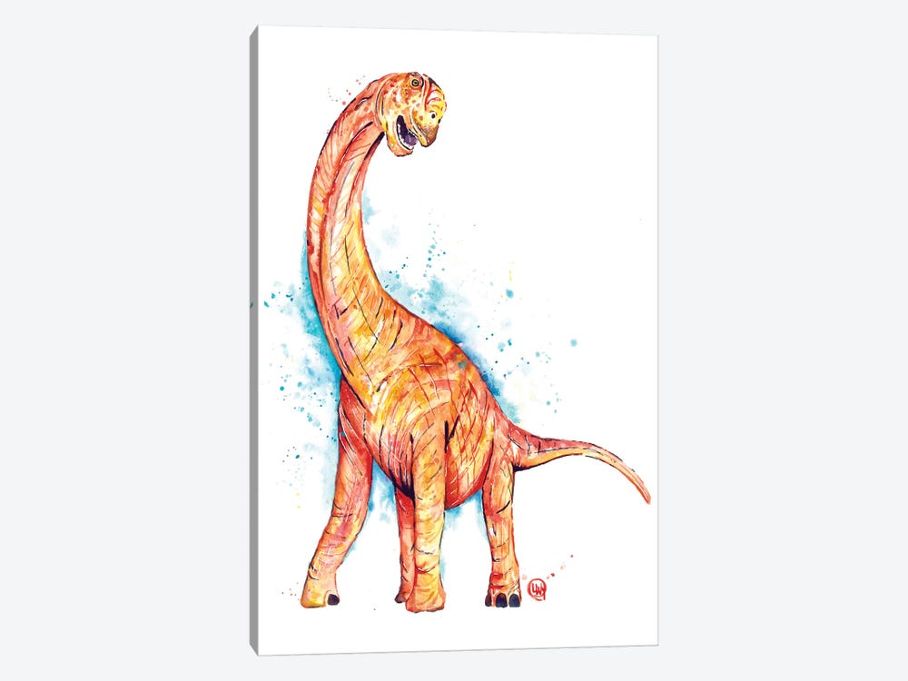 Long Neck by Lisa Whitehouse 1-piece Canvas Print