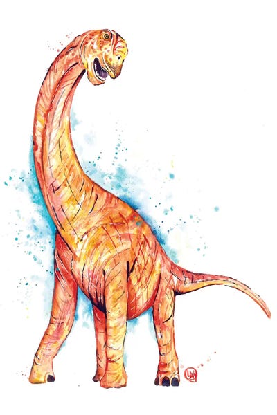 Prehistoric Animals: Long Neck by Lisa Whitehouse