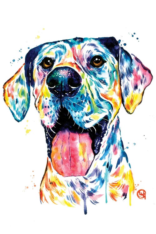 Great Dane by Lisa Whitehouse wall art