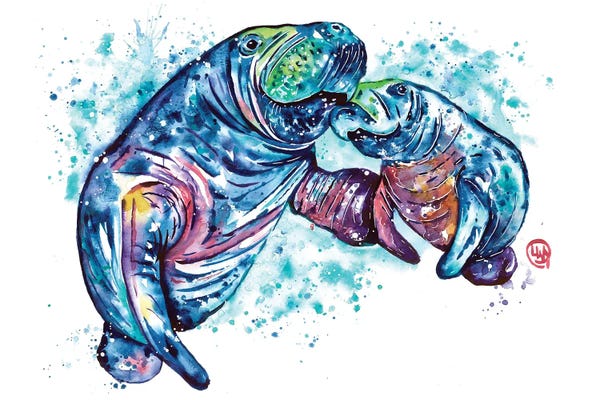 Manatees: Sea Potatoes by Lisa Whitehouse