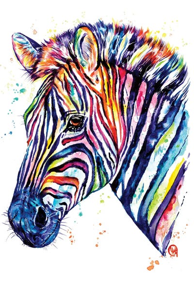 Living In Rainbow by Lisa Whitehouse art print