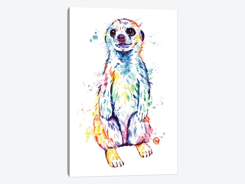 Meerkat by Lisa Whitehouse 1-piece Canvas Wall Art