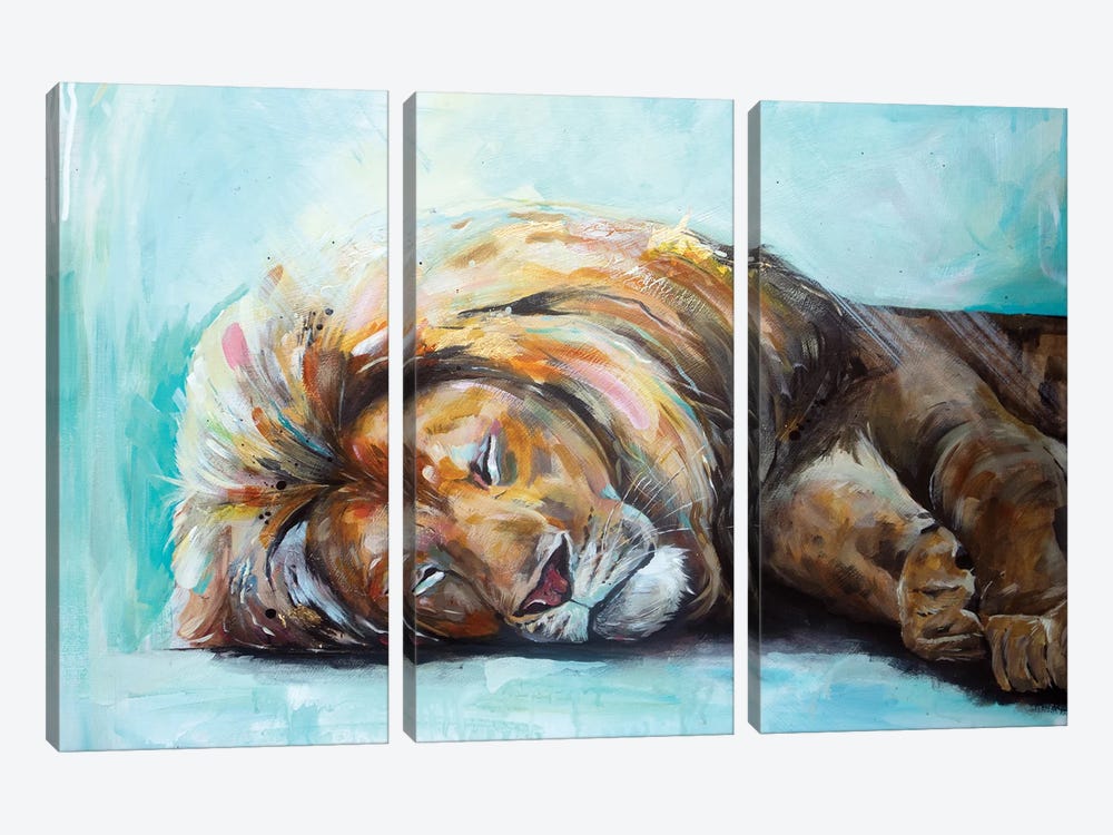 Rest Weary One by Lisa Whitehouse 3-piece Canvas Wall Art