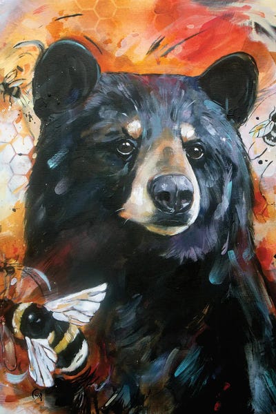 Black Bears: The Bear And The Bees by Lisa Whitehouse