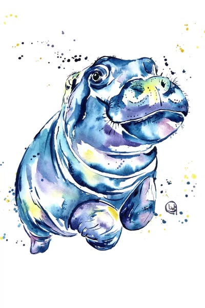 Hippopotamuses: Grace by Lisa Whitehouse