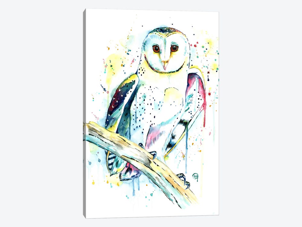 Hooot by Lisa Whitehouse 1-piece Art Print