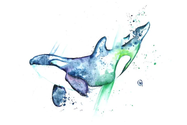 Into The Blue by Lisa Whitehouse wall art