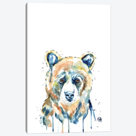 Peekaboo Bear Canvas Print #LWH32} by Lisa Whitehouse Canvas Print
