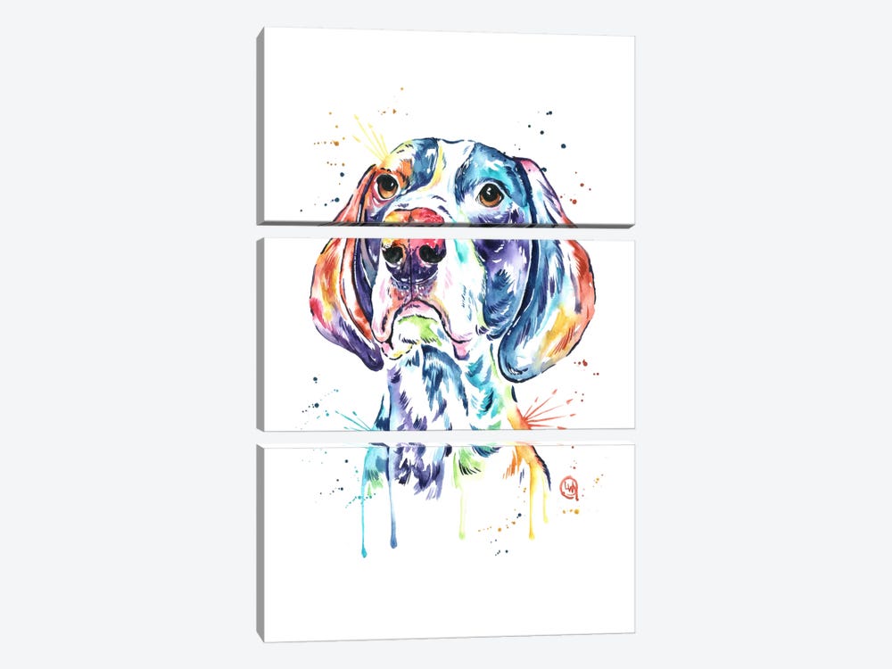 Pointer by Lisa Whitehouse 3-piece Canvas Artwork