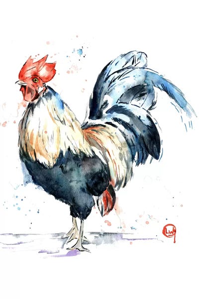 Chickens & Roosters: Rooster by Lisa Whitehouse