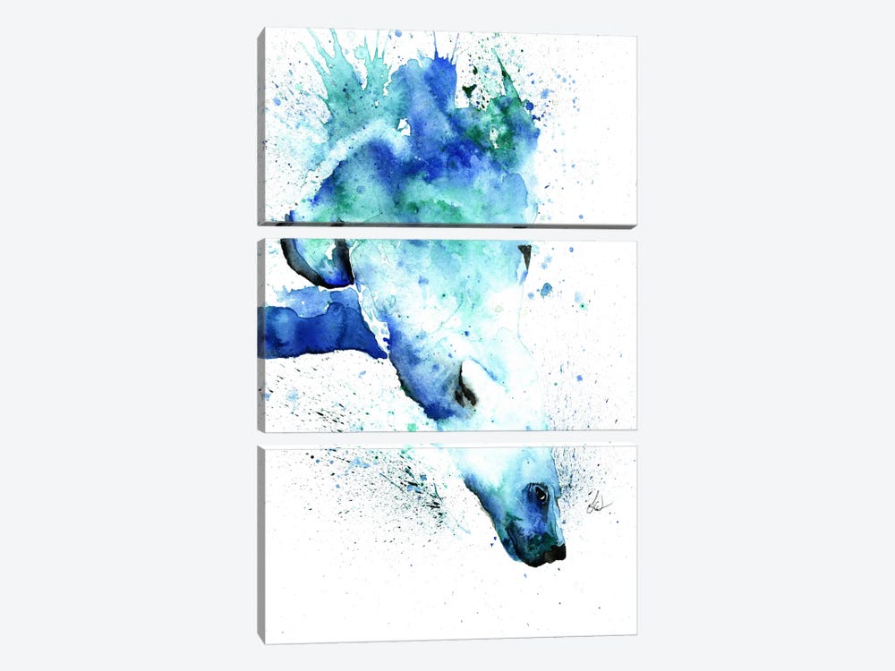 The Plunge by Lisa Whitehouse 3-piece Canvas Print