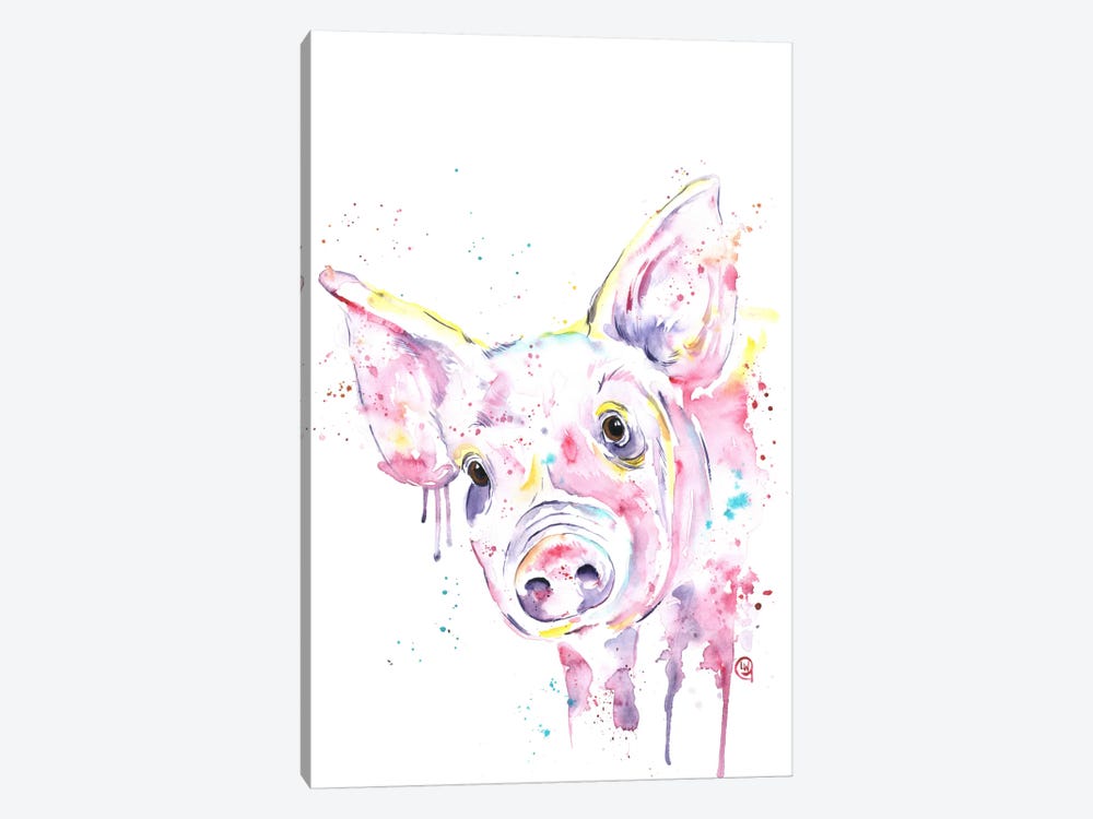 This Little Piggy by Lisa Whitehouse 1-piece Art Print
