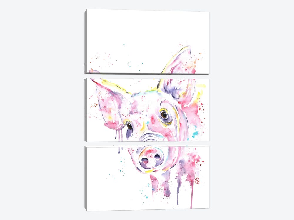 This Little Piggy by Lisa Whitehouse 3-piece Art Print