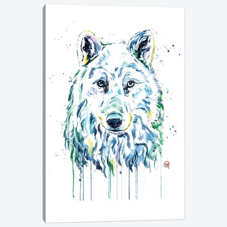 Wolf Canvas Print #LWH60} by Lisa Whitehouse Canvas Art