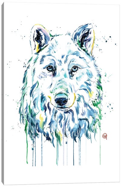 Wolf Canvas Art Print - Lisa Whitehouse