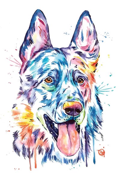 German Shepherds: Black German Shepherd by Lisa Whitehouse