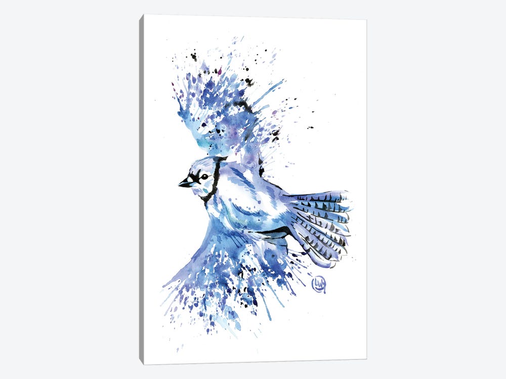 Bluetiful - Blue Jay by Lisa Whitehouse 1-piece Art Print
