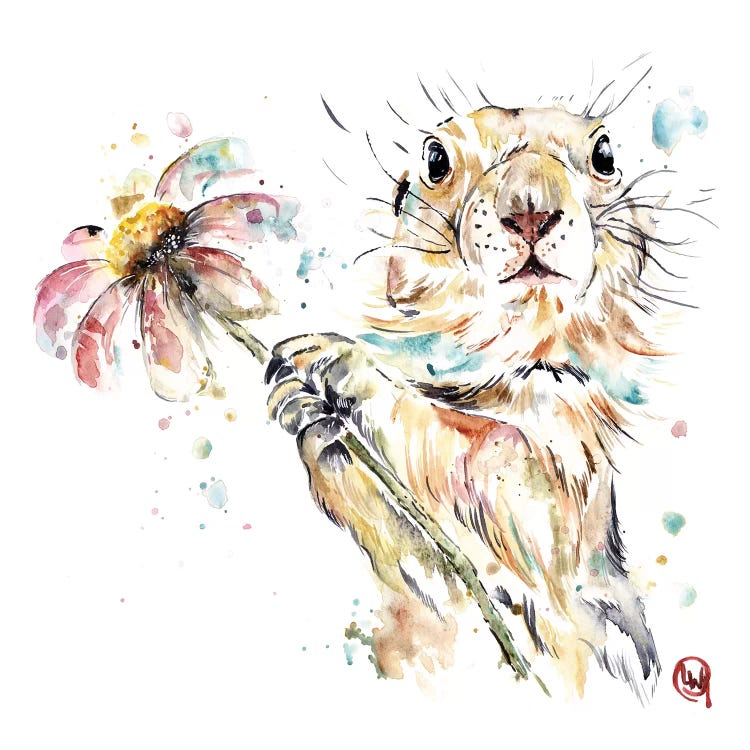 Prairie Pete - Gopher by Lisa Whitehouse wall art