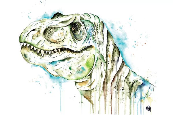 Kids Dinosaur Art: Tom The T-Rex by Lisa Whitehouse