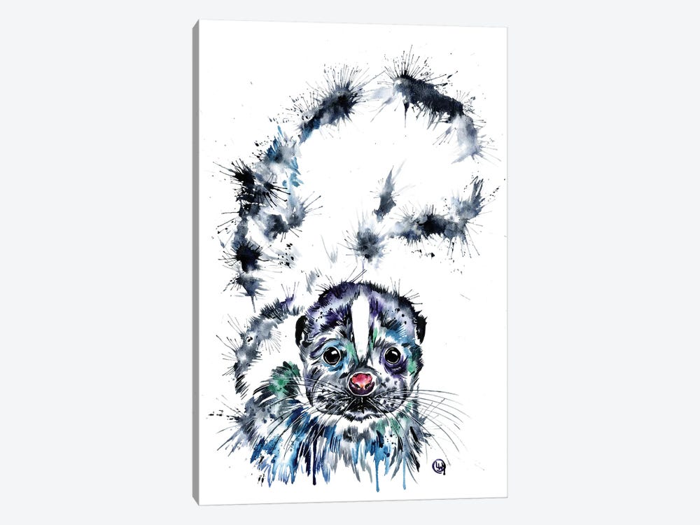 Skunk Baby by Lisa Whitehouse 1-piece Art Print
