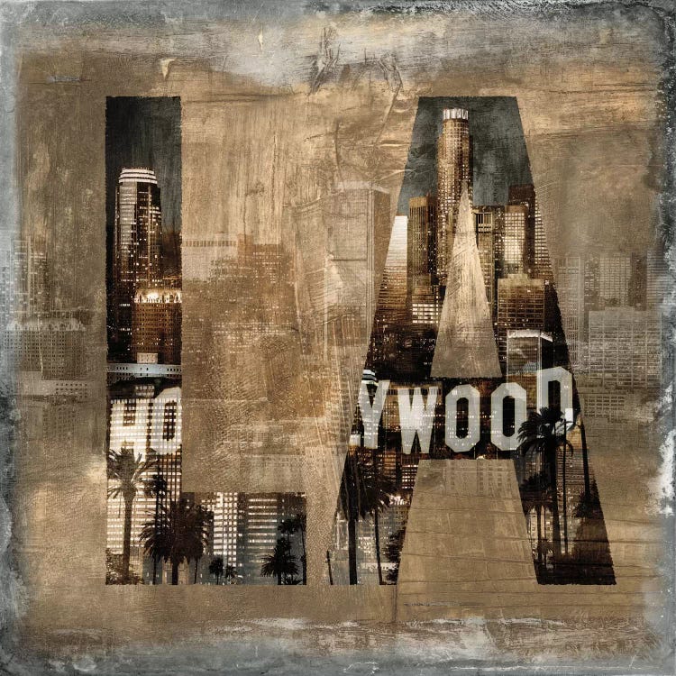 LA Revealed by Luke Wilson wall art