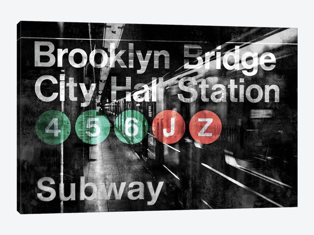 NYC Subway Station I by Luke Wilson 1-piece Art Print