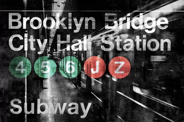 By Land: NYC Subway Station I by Luke Wilson