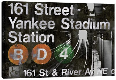 NYC Subway Station II Canvas Art Print - New York City Art