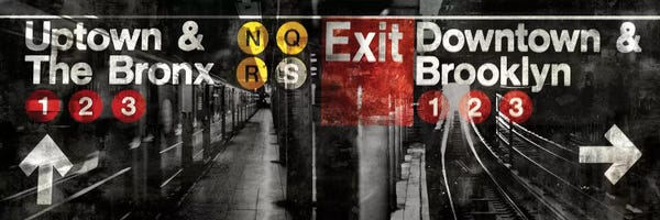 By Land: NYC Subway Station III by Luke Wilson