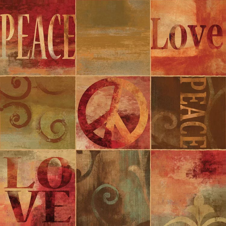 Peace Sign by Luke Wilson wall art