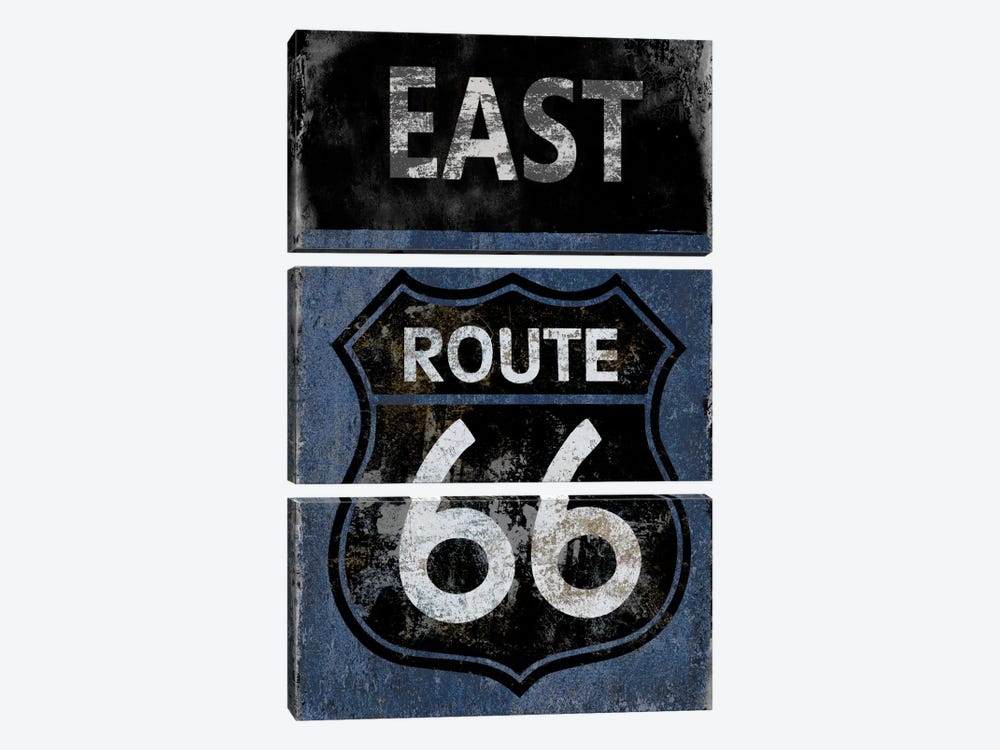 Route 66 East by Luke Wilson 3-piece Canvas Artwork