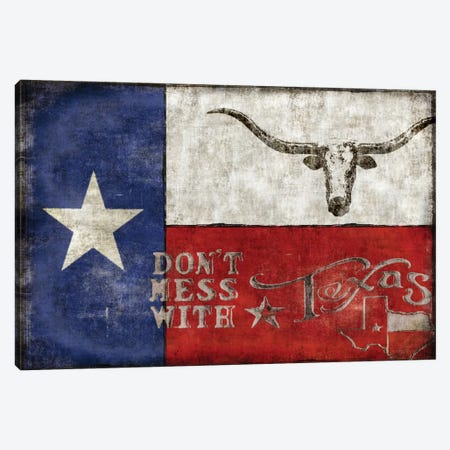 Texas Proud Canvas Print #LWI38} by Luke Wilson Canvas Art