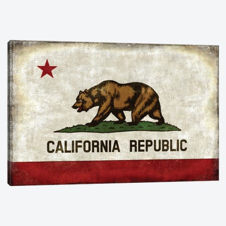 The California Republic Canvas Print #LWI39} by Luke Wilson Canvas Art