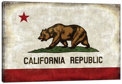 The California Republic Canvas Art Print - Luke Wilson