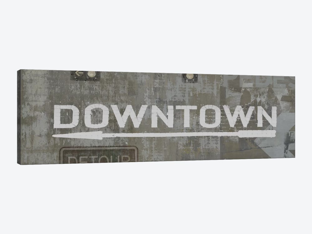 Downtown by Luke Wilson 1-piece Canvas Wall Art