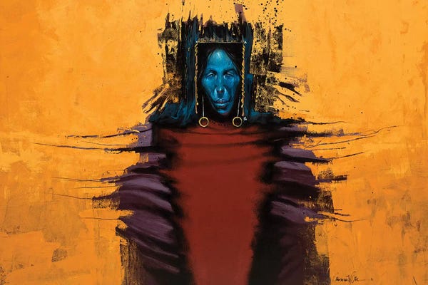 Native American Décor: Azul by Lawrence Lee