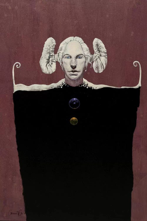 White Maiden by Lawrence Lee wall art