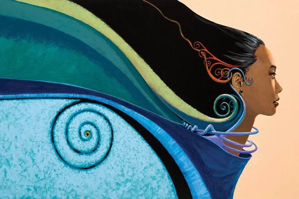 Native American Décor: Winds of Change : Zeta by Lawrence Lee