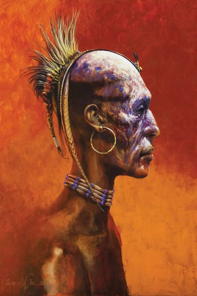 Native American Décor: Second World Shaman by Lawrence Lee