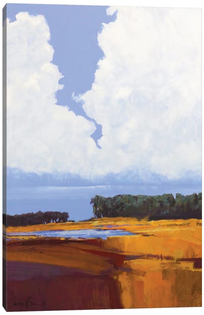 Sky And Clouds Larghetto Canvas Art Print - Infinite Landscapes